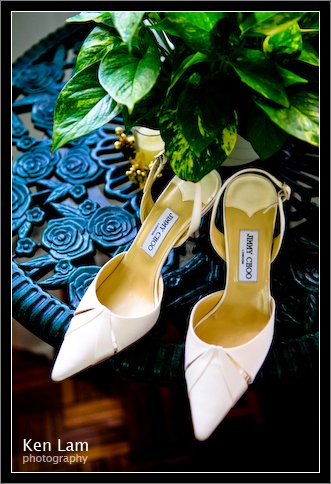 Jimmy Choo bridal shoes