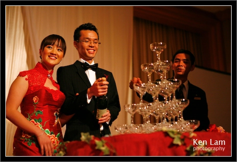 Wedding in Mandarin Hotel Kuala Lumpur - Toasting
