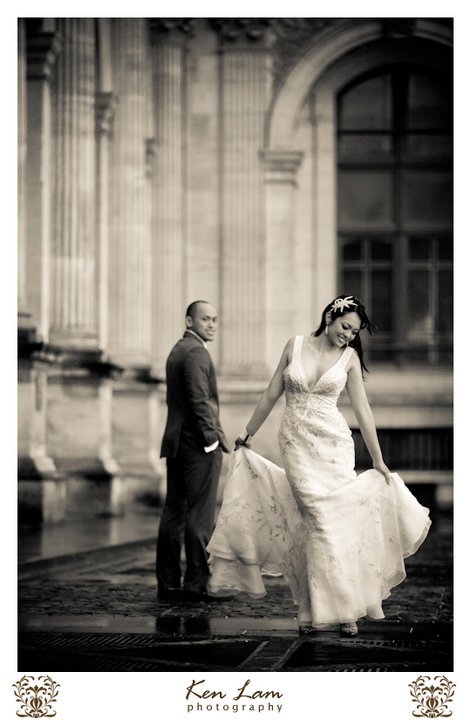 Pre-wedding photography - Paris, France