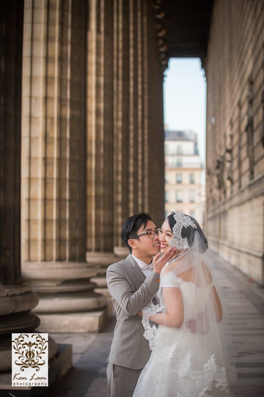 Celebrating love in Paris: a post-wedding photoshoot for the lovely couple Shirley & Kenneth from Hong Kong