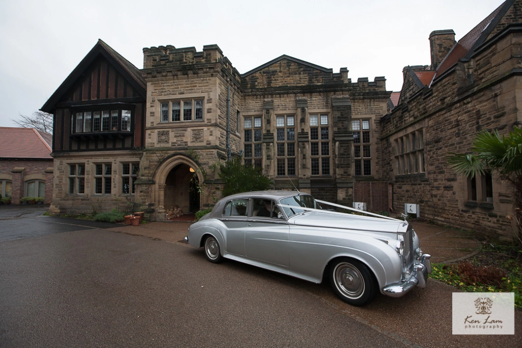 Wedding photographer at Jesmond Dene House