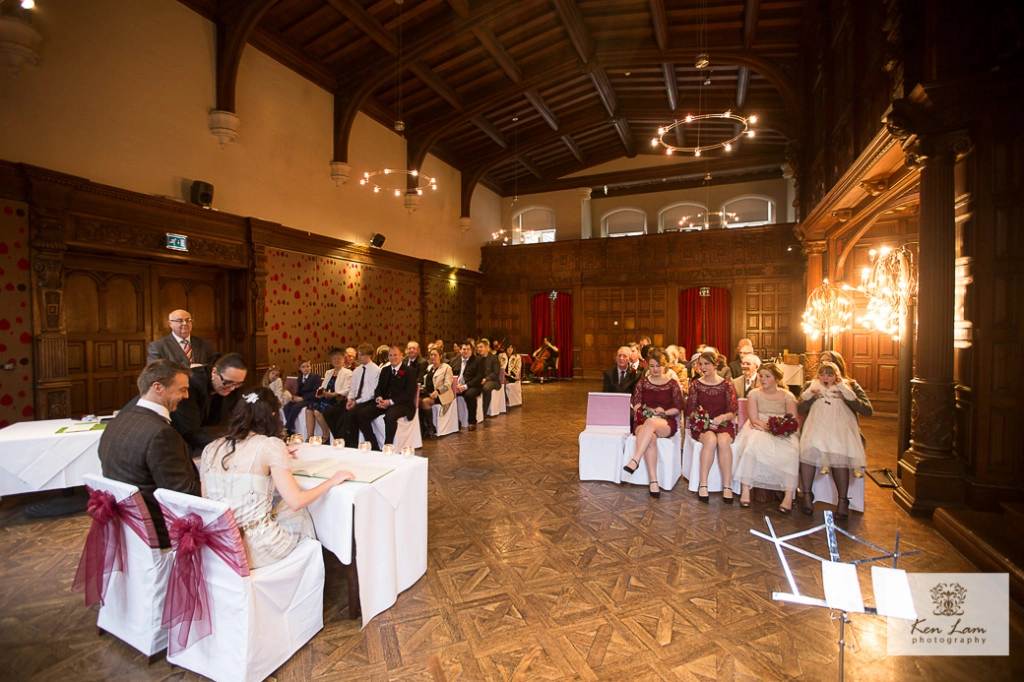 Wedding photographer at Jesmond Dene House