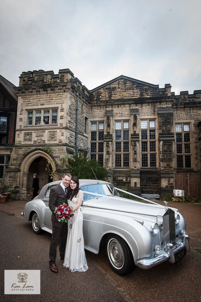 Wedding photographer at Jesmond Dene House