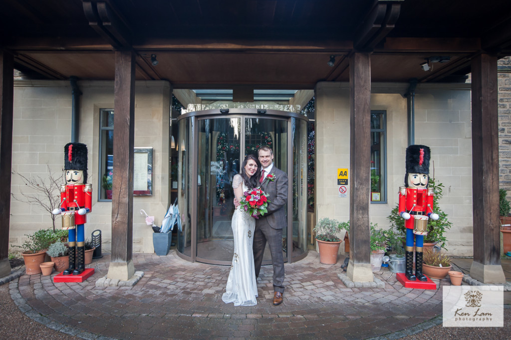 Wedding photographer at Jesmond Dene House