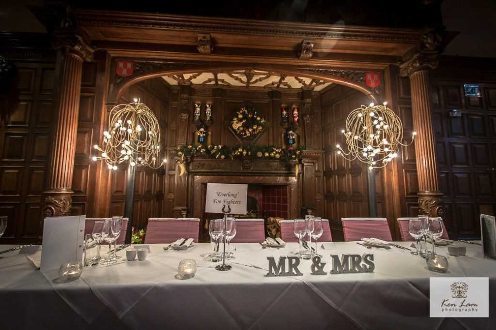 Wedding photographer at Jesmond Dene House