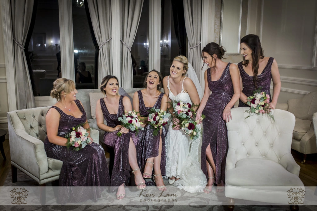 Bridesmaids at Rockliffe Hall - Wedding Photography