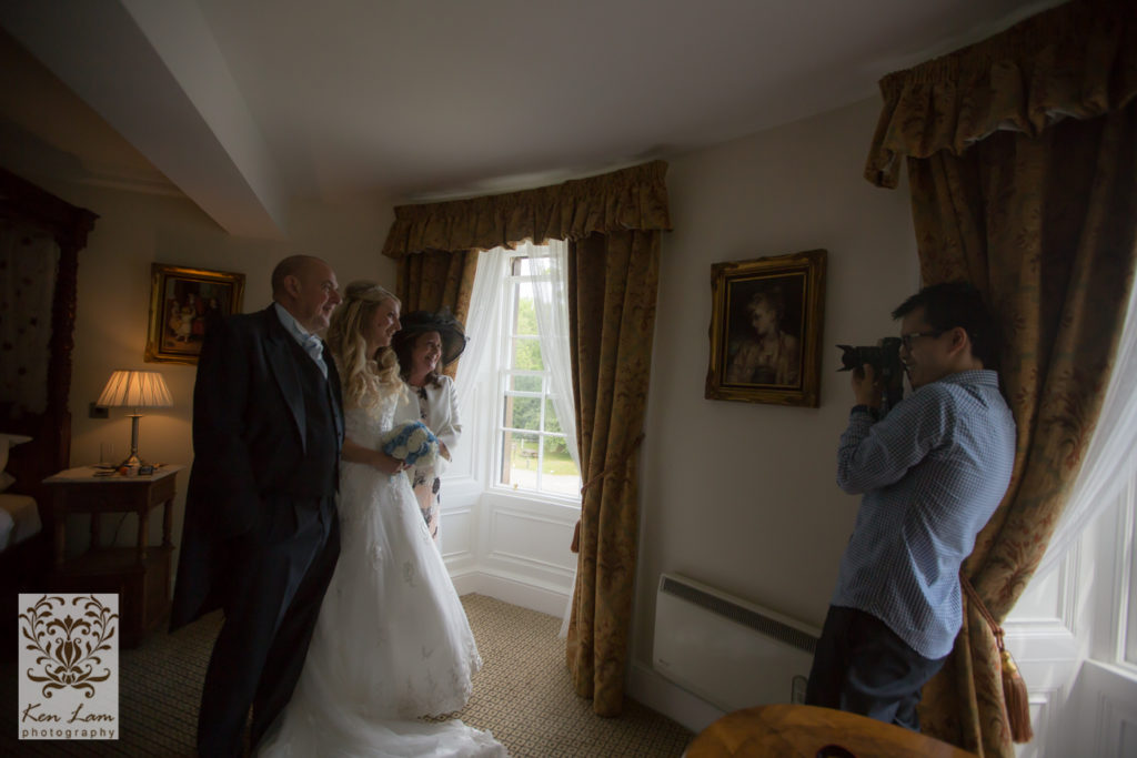 Ken Lam Wedding Photographer at Beamish Hall