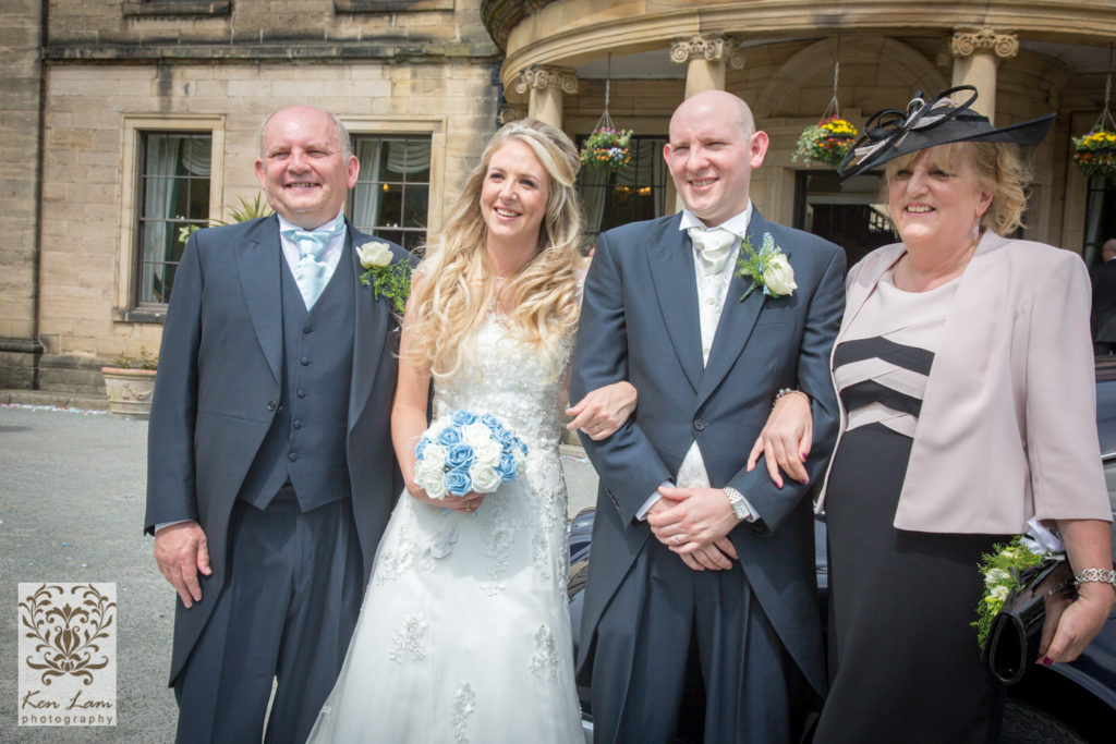 Wedding photographer Beamish Hall