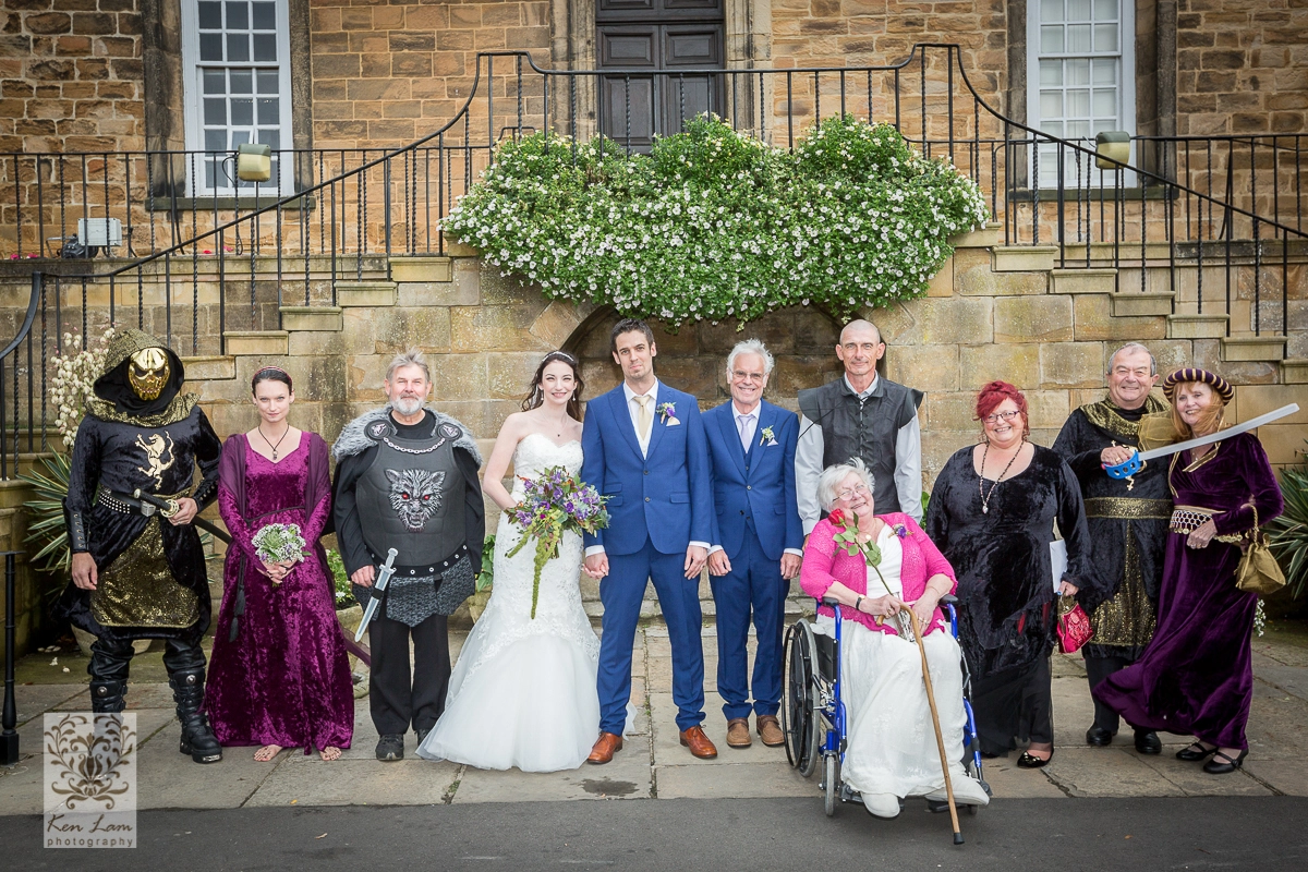 Game of Thrones Wedding at Lumley Castle
