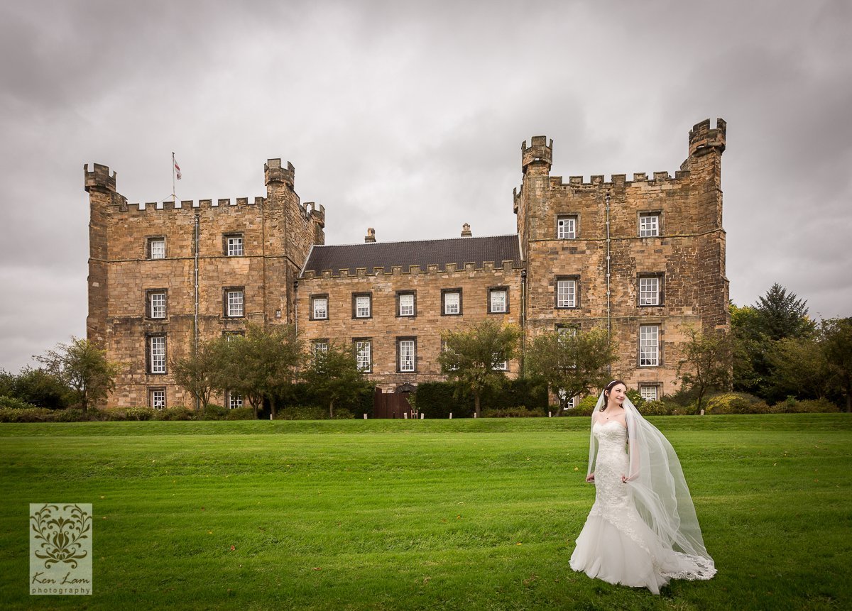 Wedding Photography at Lumley Castle